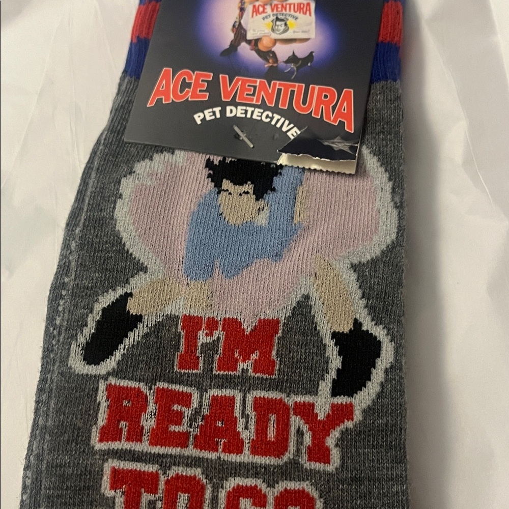Ace Ventura Graphic Socks NWT - Picture 6 of 6